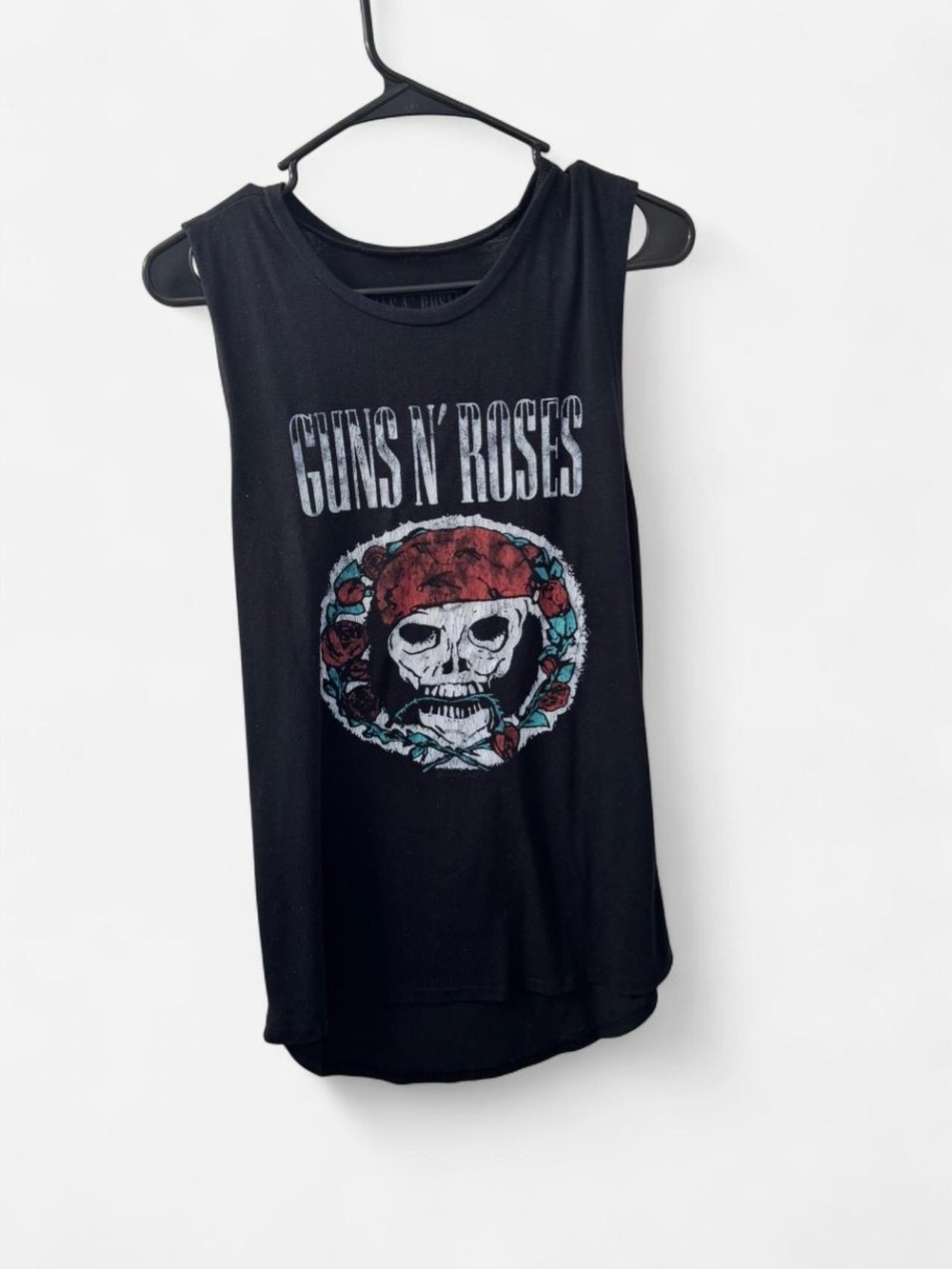 Guns N' Roses Black Graphic Muscle Tank